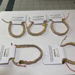 Brand New Pura Vida Mental Health Awareness Braided Bracelet